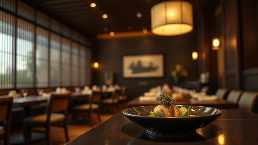 割烹 松風 店内の様子